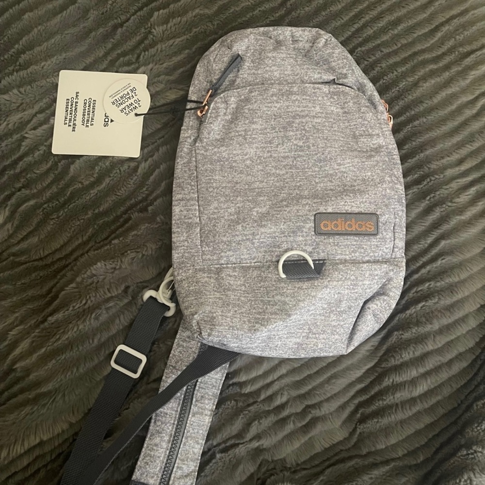 Adidas Cross Body Bag Grey